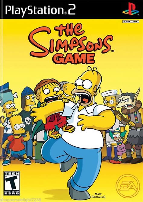 the simpsons ps2